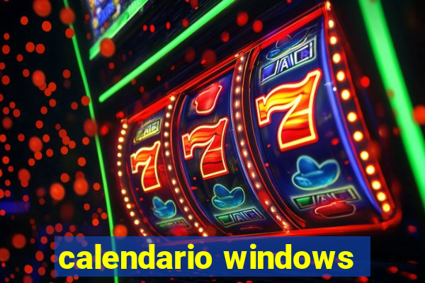 calendario windows