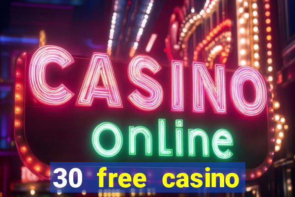 30 free casino bonus no deposit