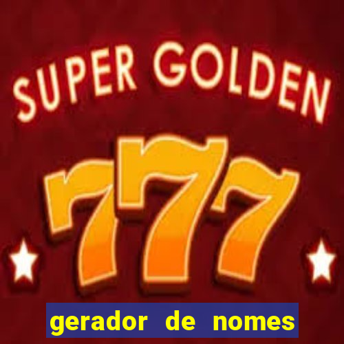 gerador de nomes de guerra