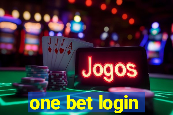 one bet login