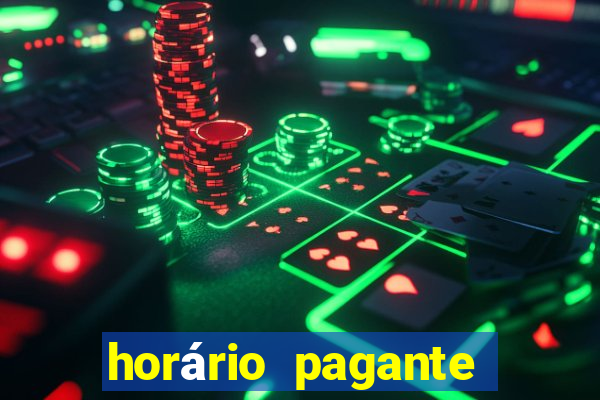 horário pagante fortune mouse