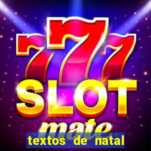 textos de natal para imprimir