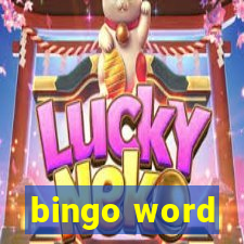 bingo word