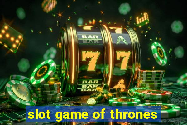 slot game of thrones