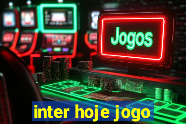 inter hoje jogo