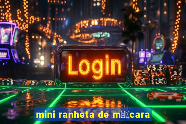 mini ranheta de m璋﹕cara