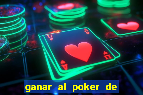 ganar al poker de david sklansky pdf