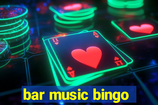 bar music bingo