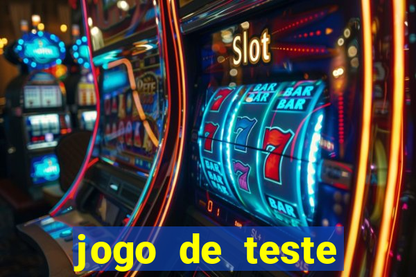 jogo de teste fortune tiger