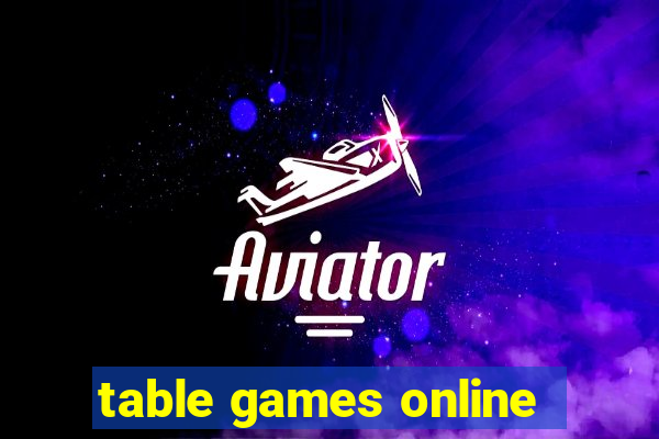 table games online