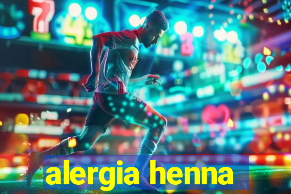 alergia henna