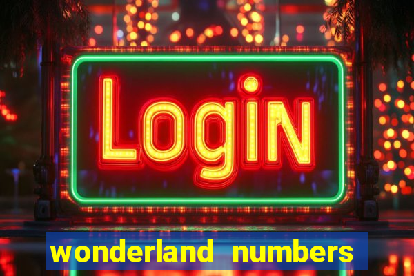 wonderland numbers wiki fandom