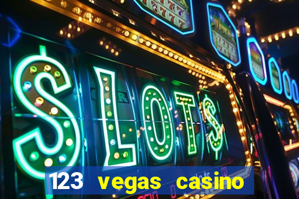 123 vegas casino login page