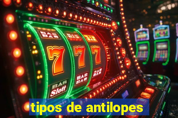 tipos de antilopes