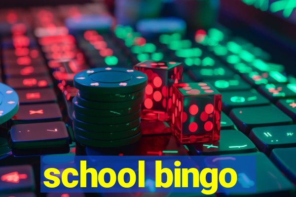 school bingo