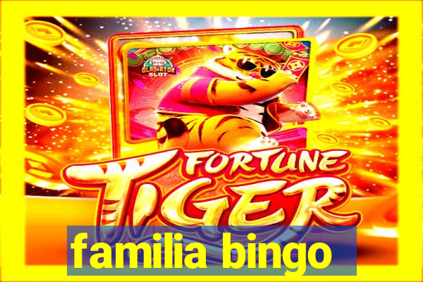 familia bingo