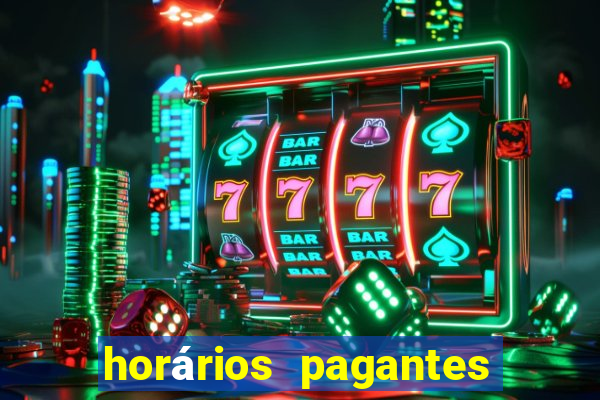 horários pagantes fortune tiger madrugada