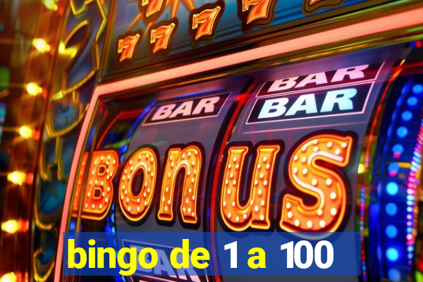 bingo de 1 a 100