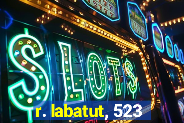 r. labatut, 523