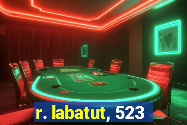 r. labatut, 523