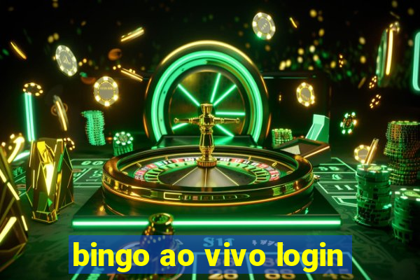 bingo ao vivo login