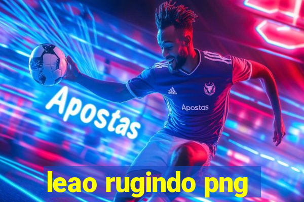 leao rugindo png