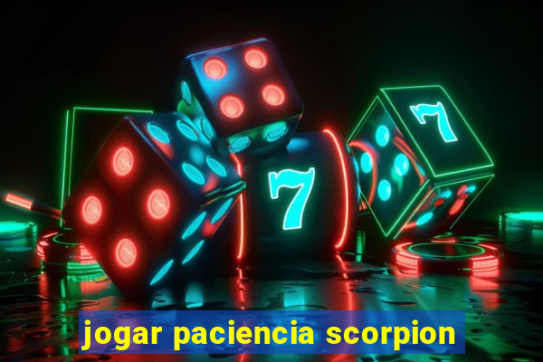 jogar paciencia scorpion