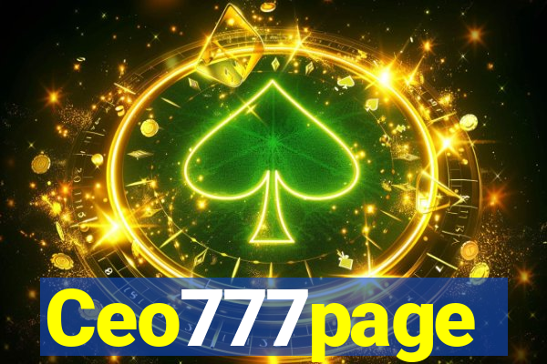 Ceo777page