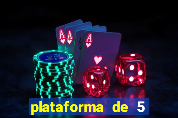 plataforma de 5 reais jogo do tigre