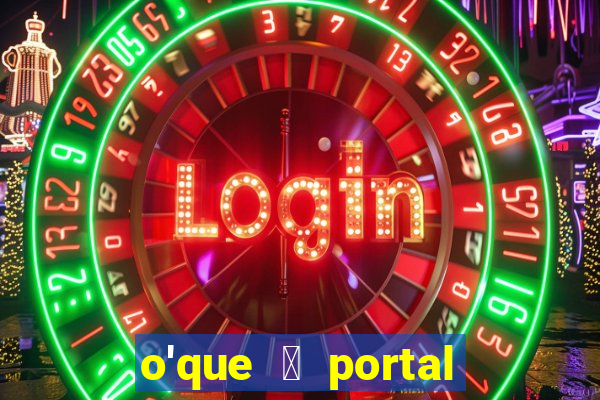 o'que 茅 portal do zacarias