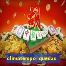 climatempo quedas do iguaçu