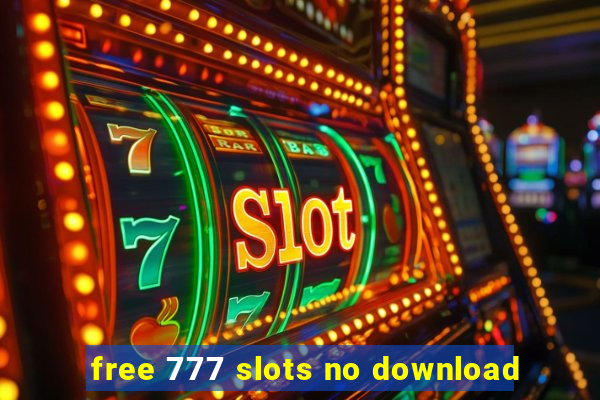 free 777 slots no download