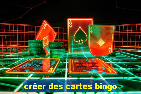 créer des cartes bingo