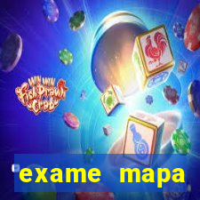 exame mapa apertando muito