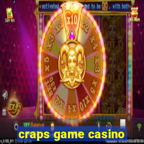 craps game casino