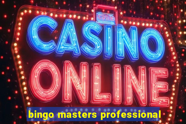 bingo masters professional