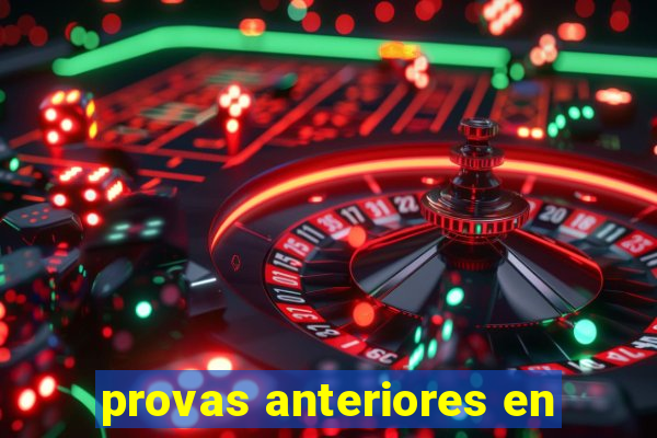 provas anteriores en