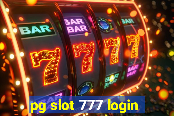 pg slot 777 login