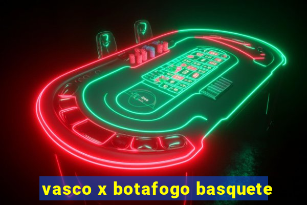 vasco x botafogo basquete