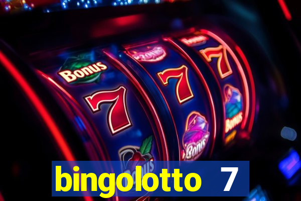 bingolotto 7 januari 2023