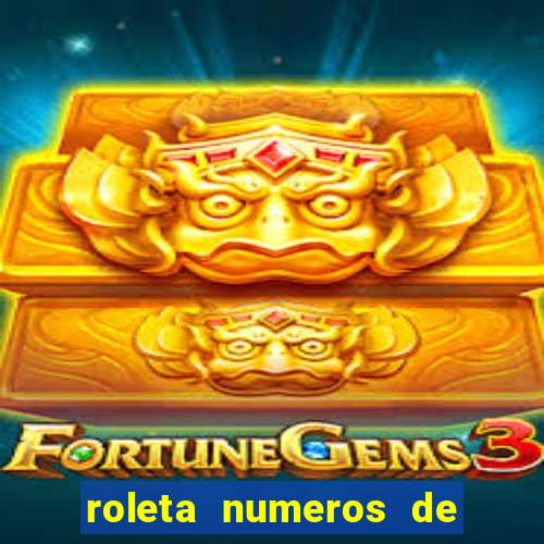 roleta numeros de 1 a 100