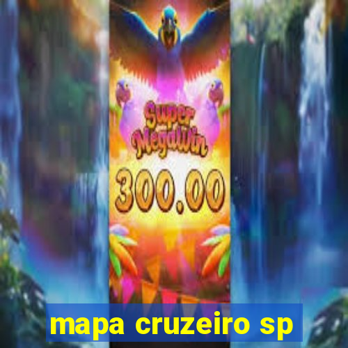 mapa cruzeiro sp