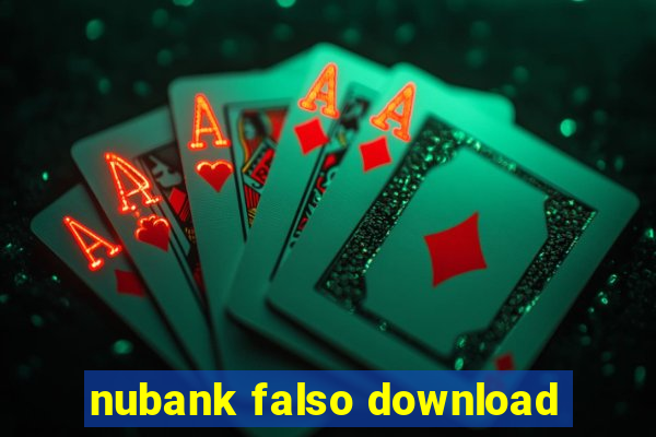 nubank falso download