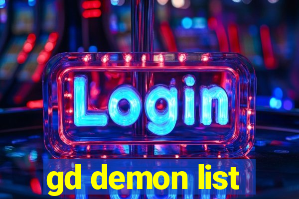 gd demon list