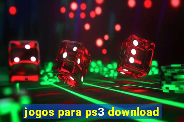 jogos para ps3 download