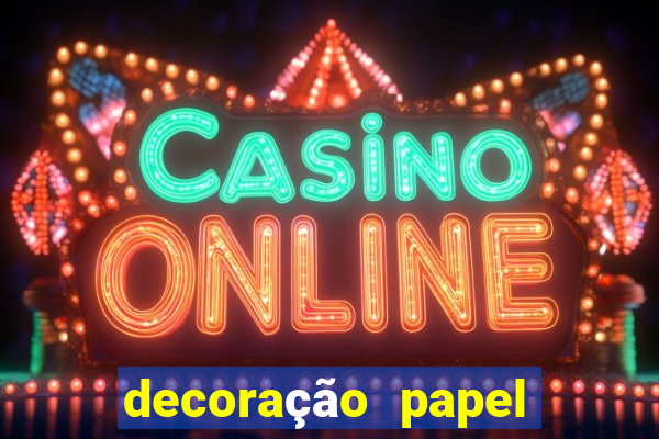 decoração papel crepom torcido