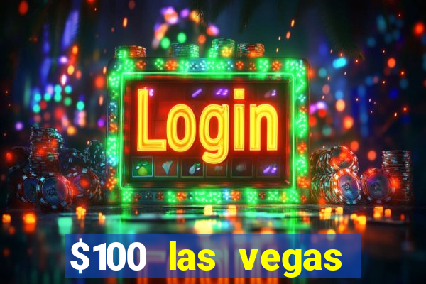 $100 las vegas casino chip