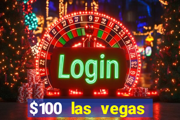 $100 las vegas casino chip