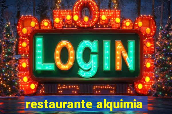 restaurante alquimia