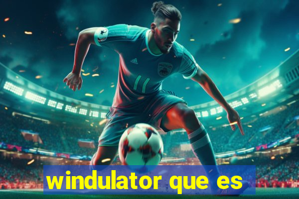 windulator que es